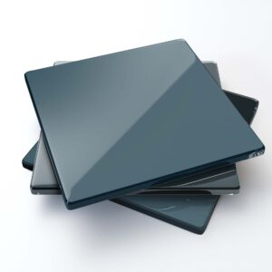 Painted Glass Coaster