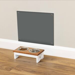 Painted Glass Pet Splashback