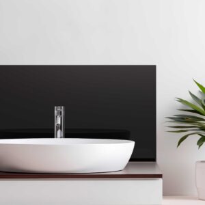 Painted Glass Basin Splashbacks
