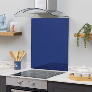 Blue Mirror Splashbacks
