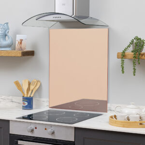 Rose Gold Mirror Splashbacks